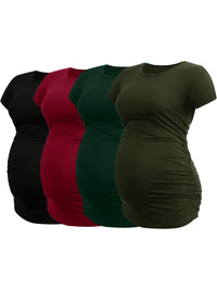 Black-Wine Red-Dark Green-Army Green