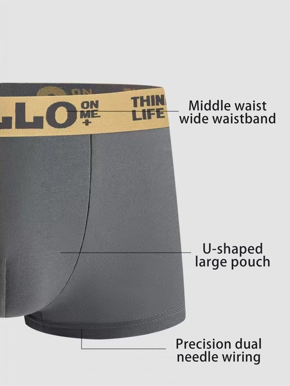 Men's Boxer Briefs - Breathable 16 Pack