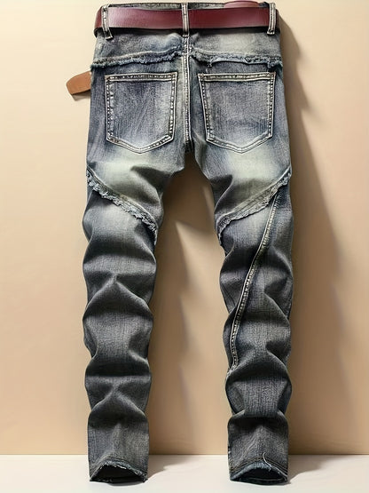 Men's Slim Fit Jeans - Classic Wash Clean Finish Everyday 611813