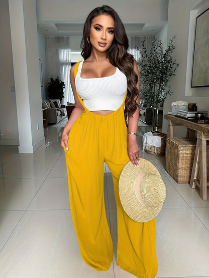 Women's Casual Wide Leg Palazzo Pants - Adjustable Drawstring Waist, Super-Long Length, Loose Fit with Pockets, Machine Washable Lounge & Casual Trousers for All Seasons, Comfortable Clothing | Decorative Drawstring | Soft Texture