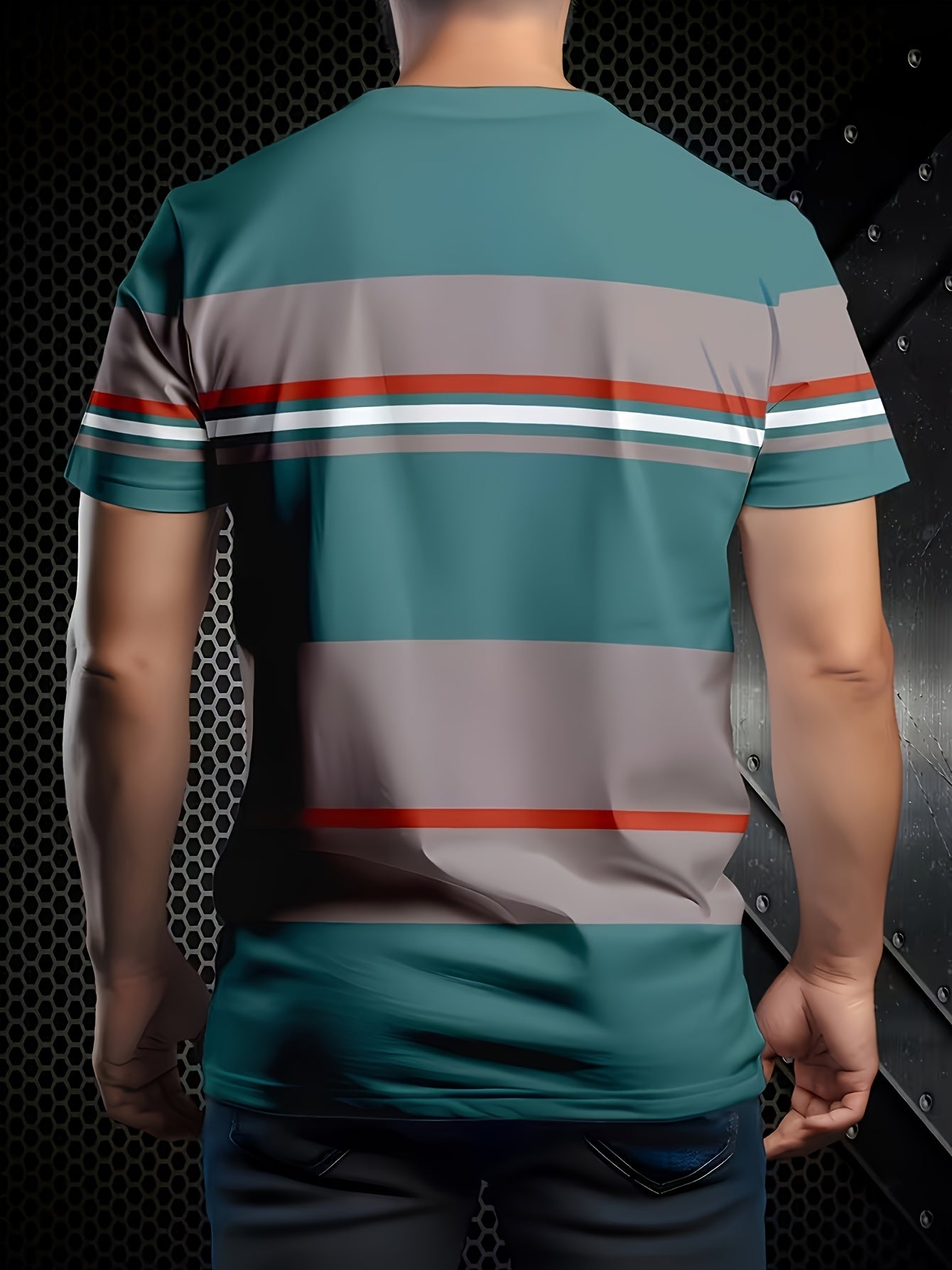 3pcs Men'S Fashion Short Sleeve Round Neck T-Shirt for Casual, Sporty And Business Wear, Funny T Shirt, Men'S Trendy T Shirts, Everyday T-Shirt, Versatile Clothing, Stylish Design, Classic Fit