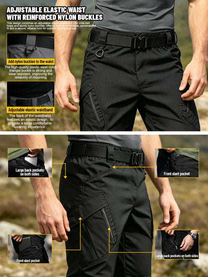 Classic Work Pants, Made from Quick-Drying, Breathable, And Tear-Resistant Fabric, Featuring Multiple Pockets And a Contoured Cut, Lightweight And Suitable for All Seasons, Perfect for Hiking, Fishing, Outdoor Adventures, And Daily Commuting