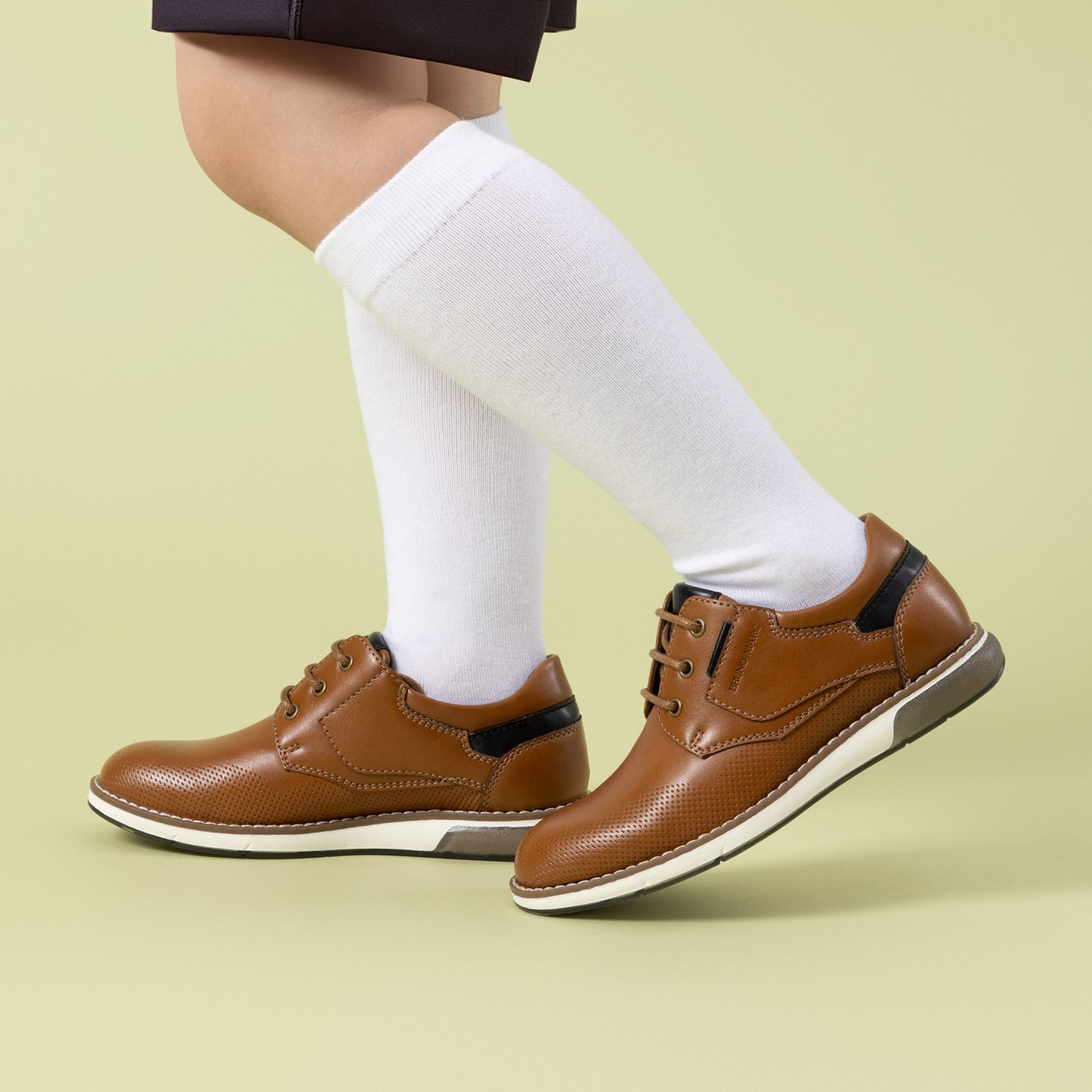 Boy's Lightweight & Anti-Slip Casual Dress Oxford Comfortable, Breathable and Durable Uniform Formal Fashion Sneaker Shoes