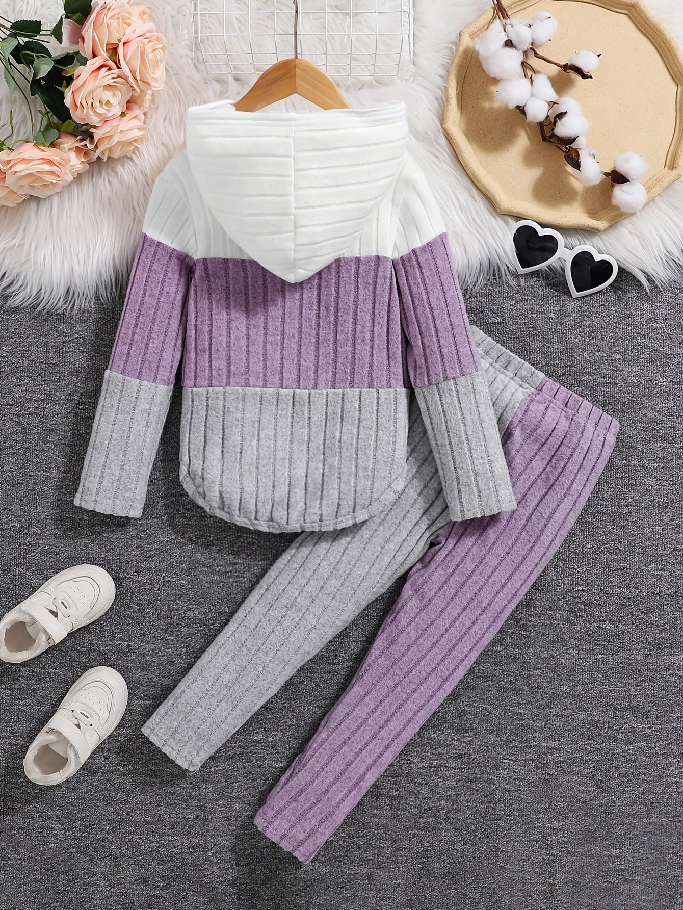 Mixed colors Mesh Striped Pants - product view 1