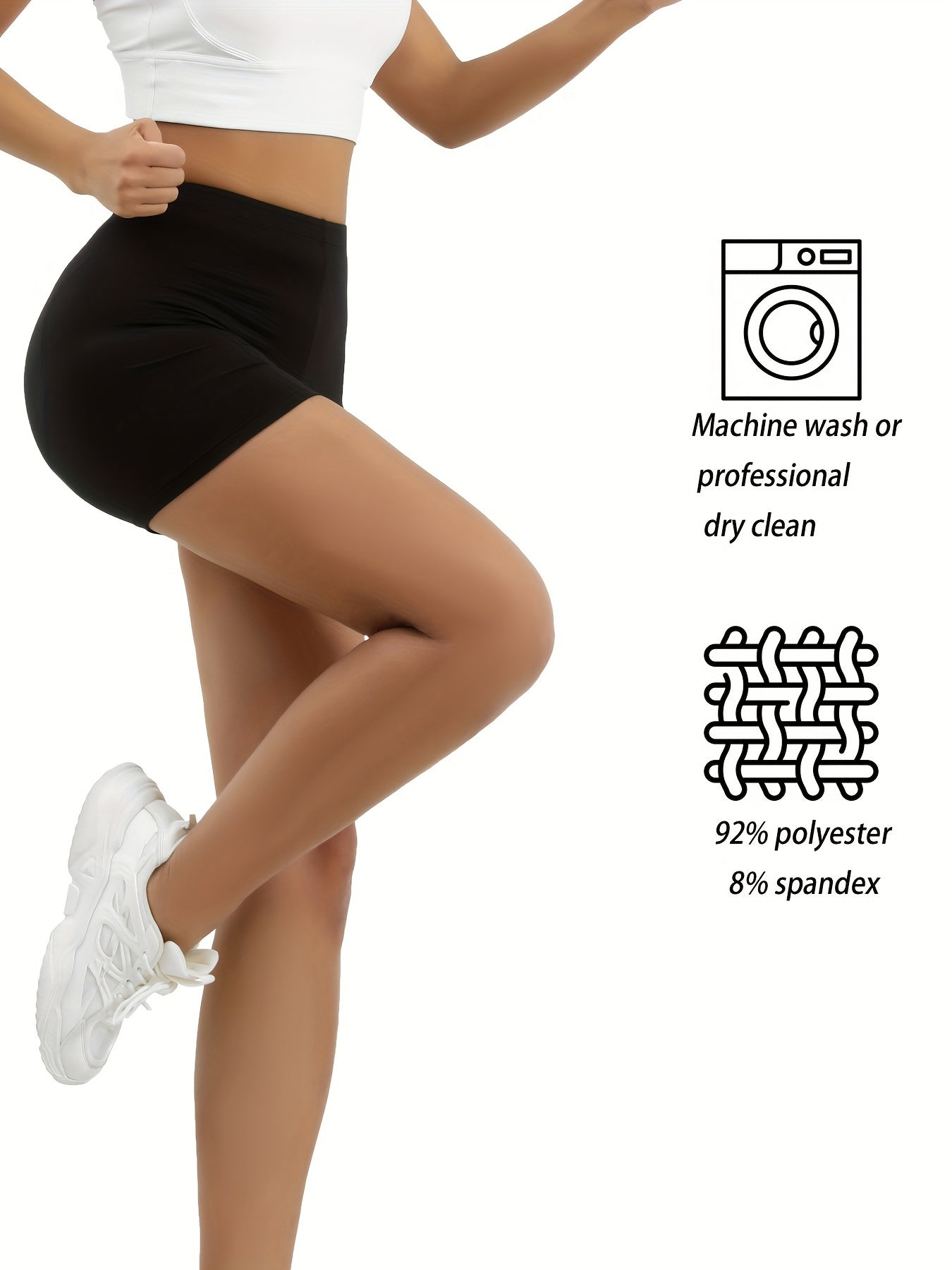 5-Pack Super Soft Biker Shorts for Women No See-Through Workout Running Yoga Athletic Shorts, Women'S Activewear