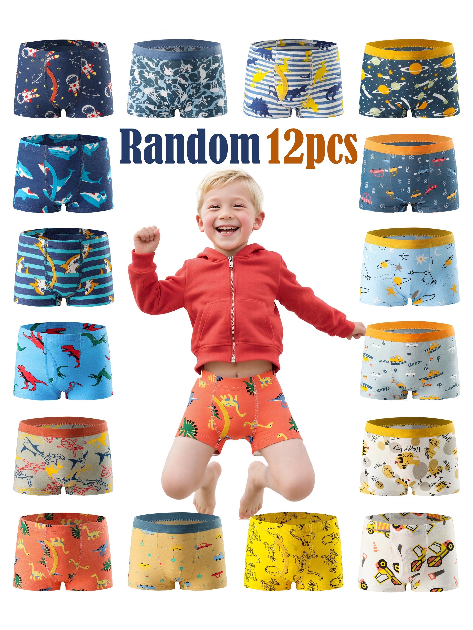 Boys' Multicolor Underwear - product view 6