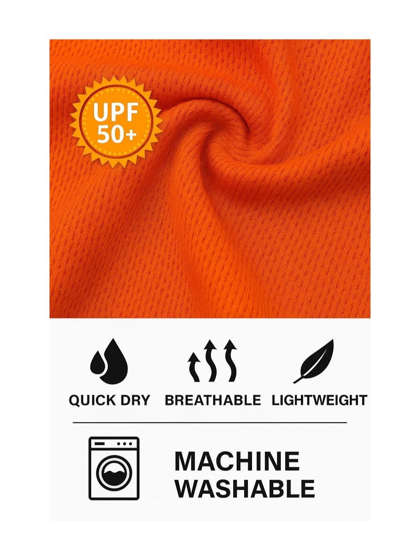 Men’s Sun Protection Hoodie – Cooling, Moisture-Wicking, Outdoor Activewear