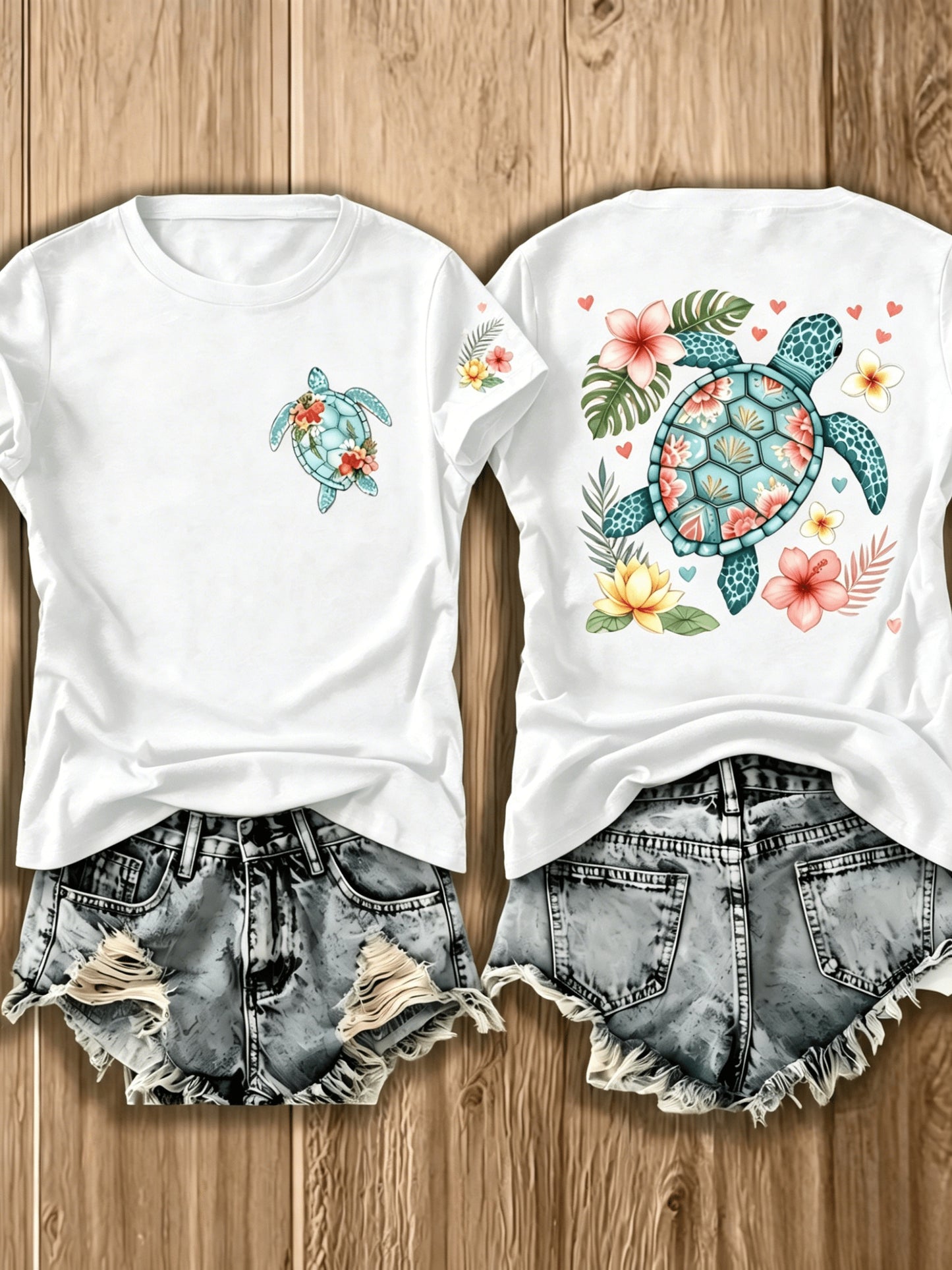 Women's Grey Short-Sleeve T-Shirt - product view 35
