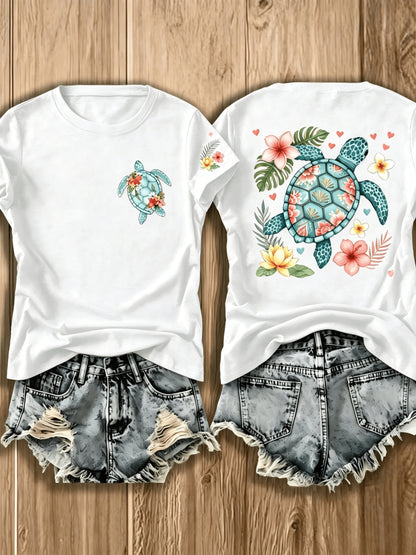 Women's Grey Short-Sleeve T-Shirt - product view 35