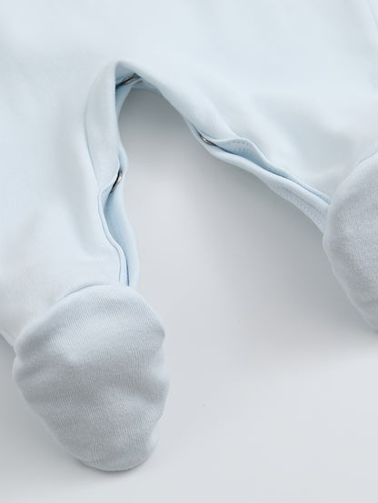 Baby Cotton Onesie with "My Great Grandma Loves Me" Lettering - Soft Long Sleeve Newborn Romper, Easy On/Off Outfits Suitable for Spring Summer Fall, Grandma-Themed Clothing, Perfect for Outdoor
