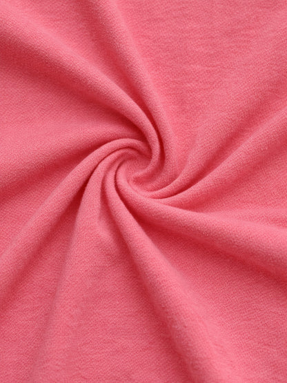 Women's Rose Red Polyester V-Neck Oversized Jumpsuit - product view 4