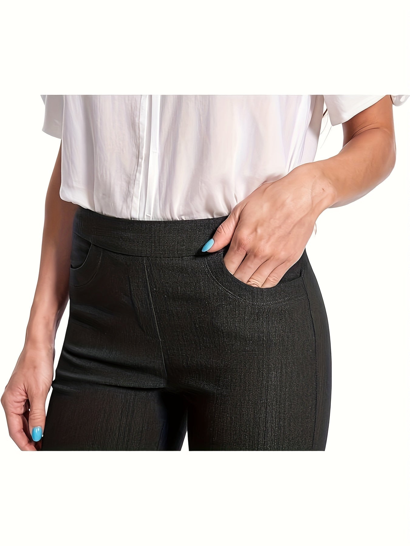 Women's Black Shorts - product view 8