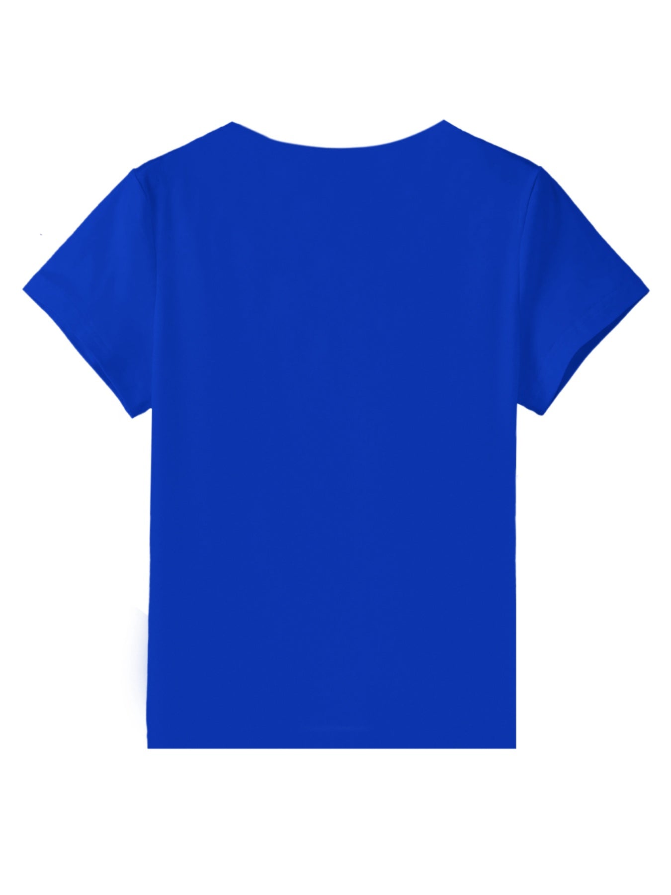 Women'S Elegant Vneck Short-Sleeved T-Shirt | Featuring Flag Print, Soft Stretchy Fabric, Machine Washable, Ideal For Spring/Summer Casual Wear