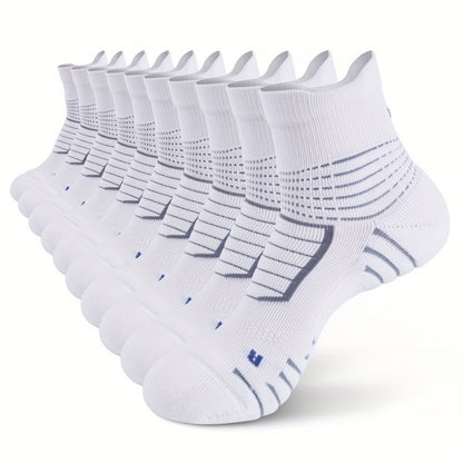 Men's Athletic Ankle Socks - 5-Pair Pack