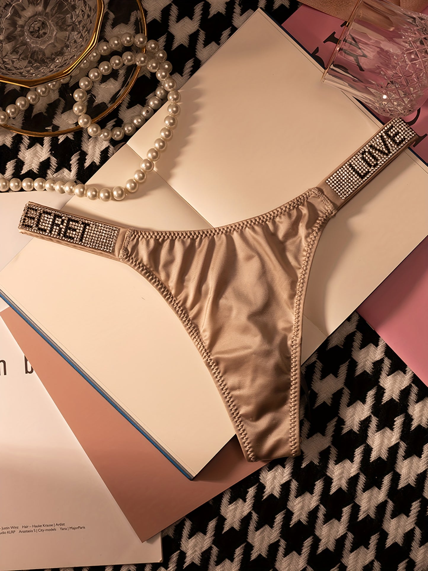 5 Sexy Rhindiamonds Thongs Underwear Womens Panties Women'S Fitness Exercise Hip Lift Low Waist High Slit Fashion T Pants Comfortable Breathable Women'S Lingerie And Underwear