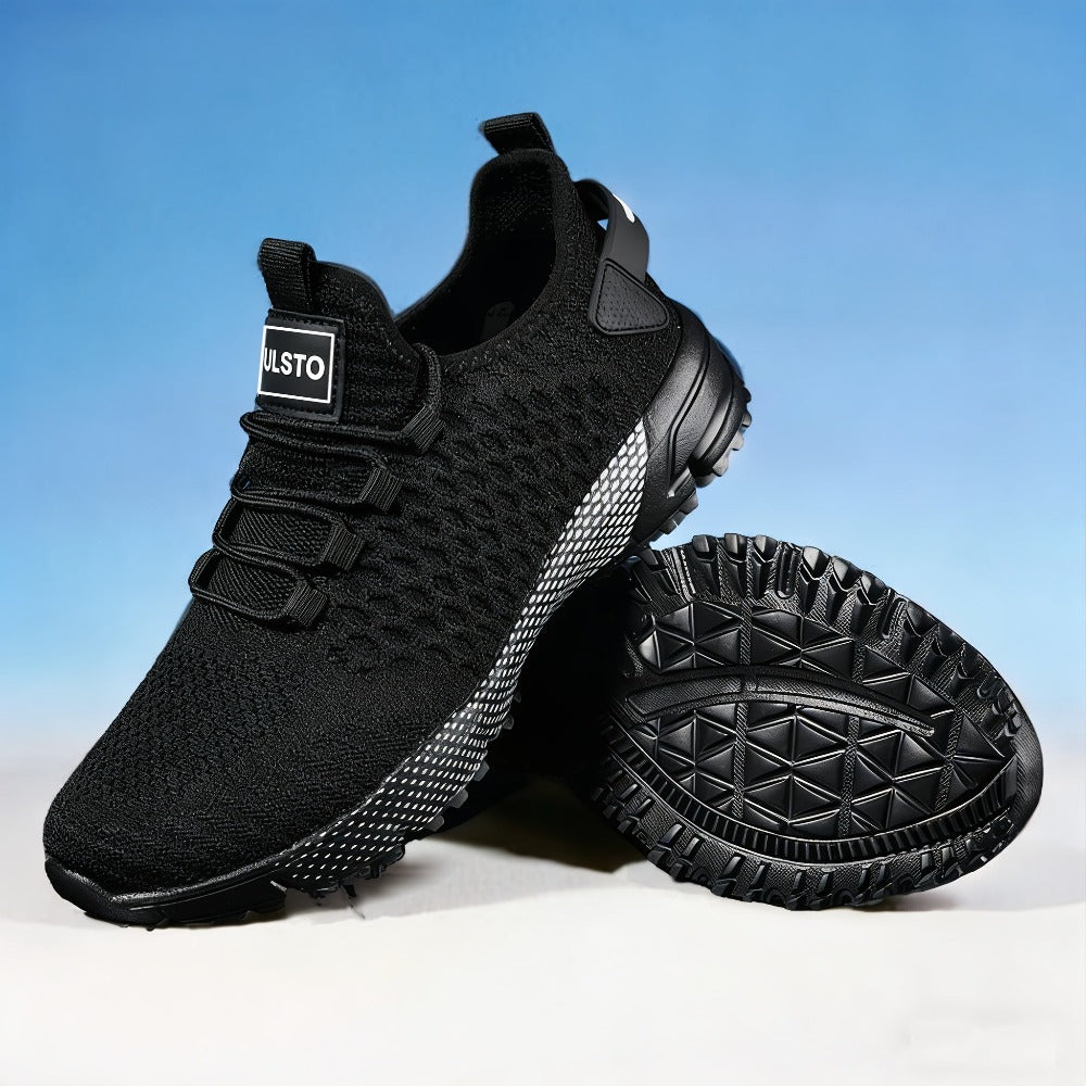 Men's Running Shoes - Cushioned Comfort & Lace-Up 916261