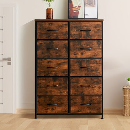 Fabric Drawer Dresser - Space-Saving
