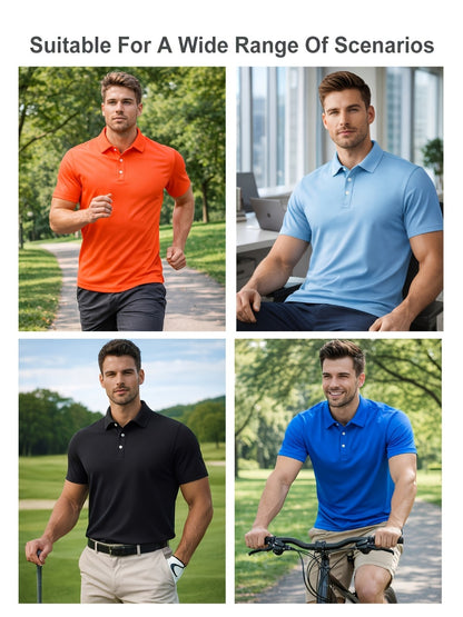 Men's Performance Shirt - Collared Short Sleeve 196389