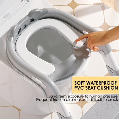 Potty Training Seat - Adjustable Soft 2-Step Ladder 6485