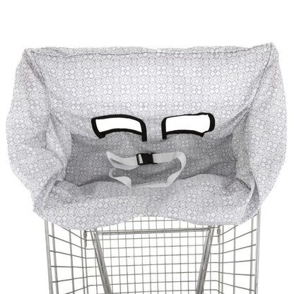 Baby Shopping Cart Seat Cover - Floral