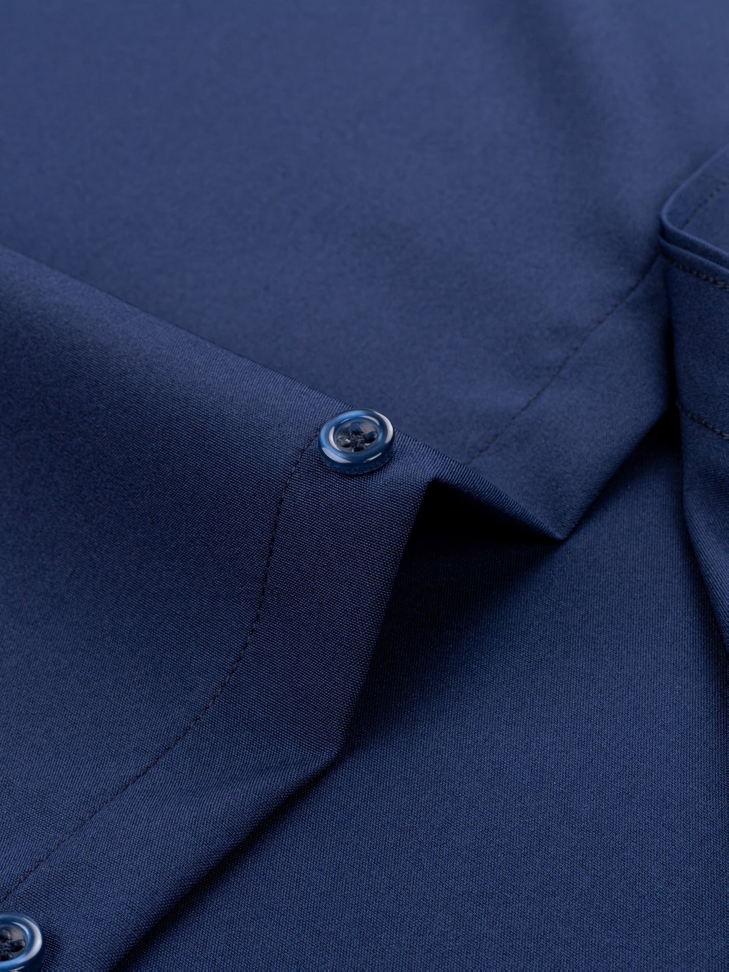 Men'S Long-Sleeve Button-Up Shirt Suitable for Semi-Formal Occasions in Spring And Summer Business Settings
