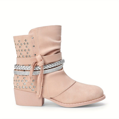 Girls Boots - Non-Slip Sole & Slip-On 735653