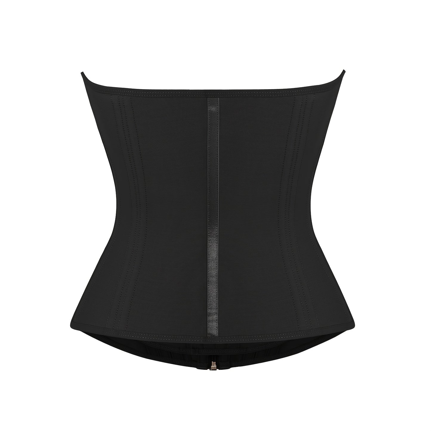 Women Adjust Hooks And Zipper Tummy Trimmer Control Waist Trainer Belt, High Compression Steel Boned Waist Belt