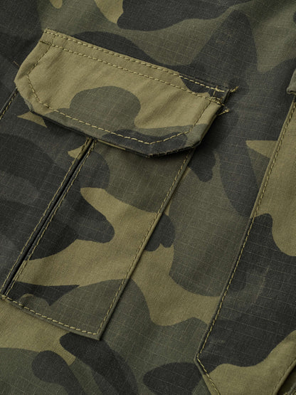 Men's Camouflage Outdoor Tactical Cargo Pants with Multiple Pockets
