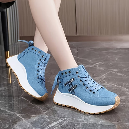Women'S Sports Shoes | Women'S Cowboy Boots, New High-Top Women'S Shoes, 2025 Autumn And Winter Breathable Thick-Soled Casual Shoes (With Inner Height, Increase), Women'S Heeled Shoes, Women'S Boots Fast Delivery, Women Shoes