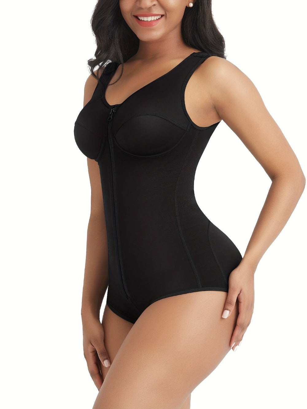 Women's Plus Size Shapewear Bodysuit - Regular Fit Style 3077
