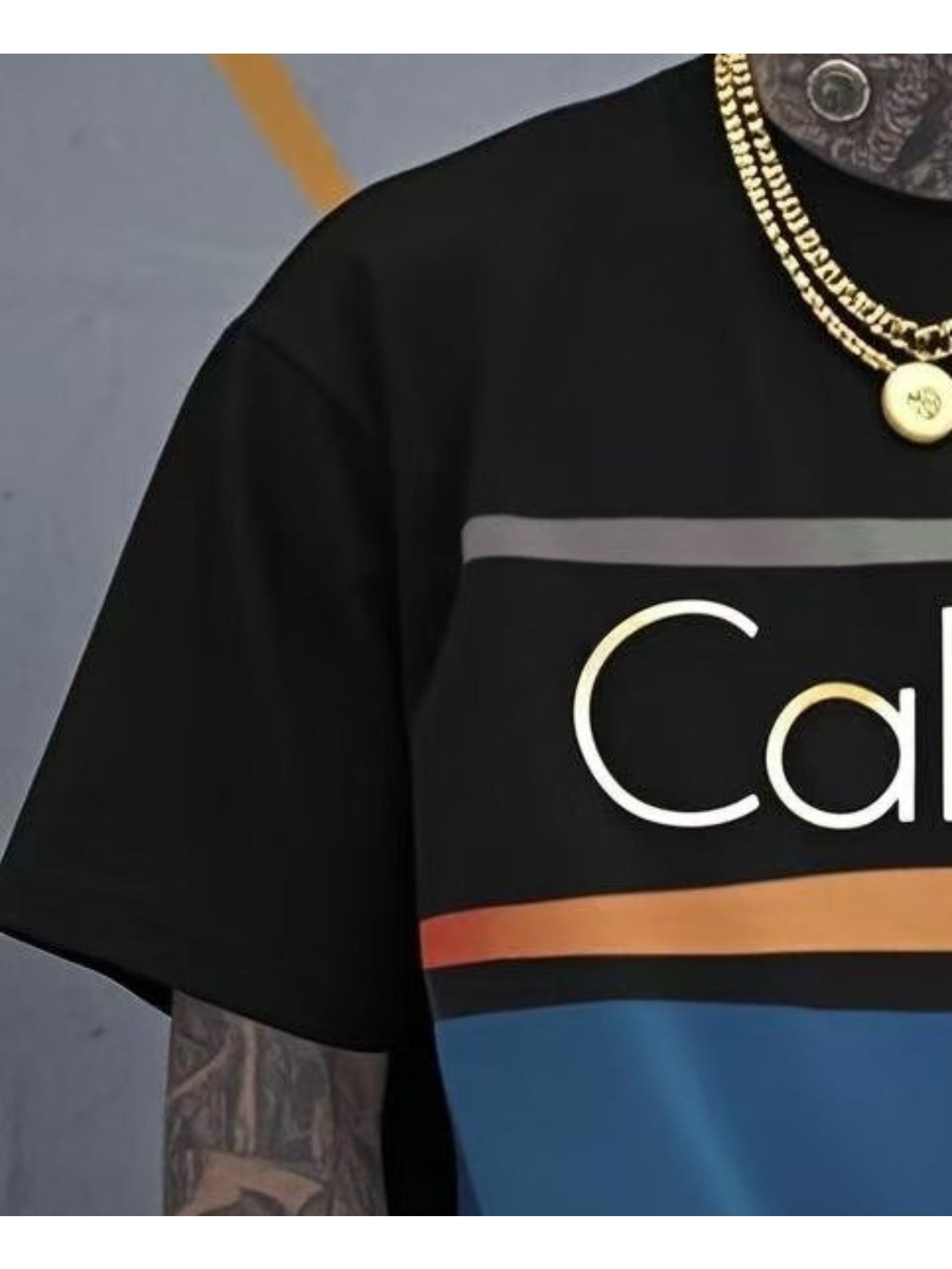 Men's Large Size Oversized T-Shirt - Full-Body 3D Letter Print Modern Typography Top, Loose Fit Round Neck Short Sleeve Casual Shirt Suitable for Spring/Summer Wear, Durable Digital Print Blouse Style for Tall Males (Machine Washable), PLUS SIZE