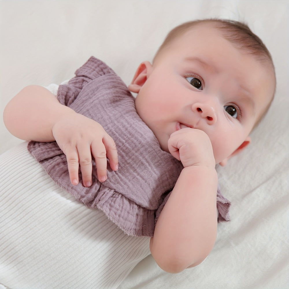 Baby Bib - 7-pack Adjustable Muslin Soft