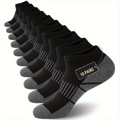 Men's Everyday Ankle Socks - 10-Pair Pack