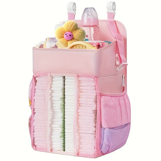 Diaper Organizer - Hanging Changing Caddy Crib – main product image