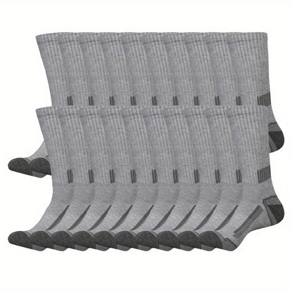 Men's Athletic Socks - 10/20/30-Pair Options