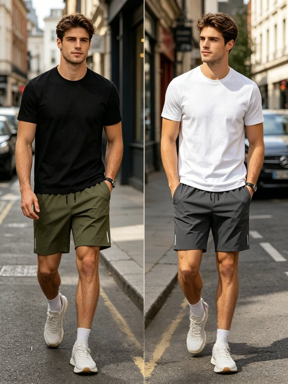 Men's Casual Shorts - Stretch Comfort 523685