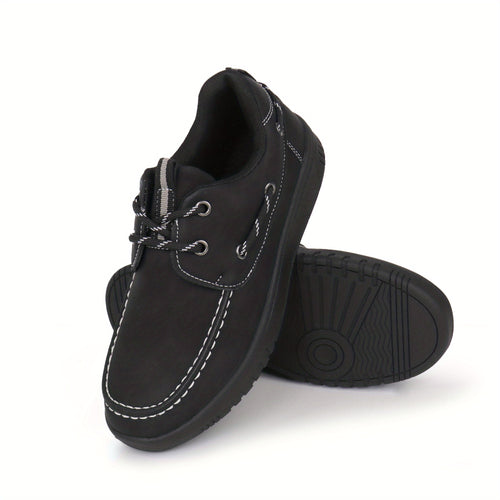 Kid's Loafer Boys Casual School Flat Boat Shoes for Toddler Little Kid
