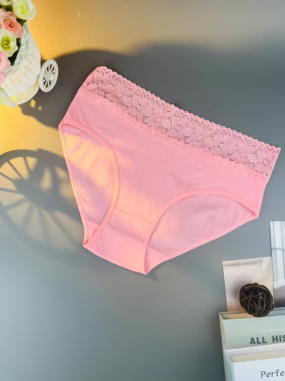 20pcs [Curve Lady Lingerie] Women'S Lace Underwear Full Collection, Solid Color High-Elasticity Full-Coverage Briefs, Hip-Hugging Triangle Panties Lingerie, Breathable For Casual Attire Or Special Occasions (Sexy Versatile)( Colors Random Delivery)