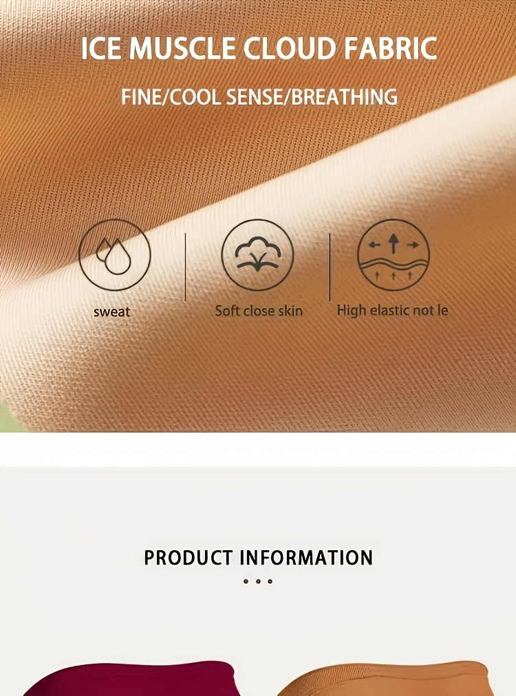 5pcs Women's Strapless Push Up Bandeau Bra - Wireless Seamless No-Underwire Suitable for Daily Layering, Cropped Breathable Comfort Bra with Medium Lift, Solid Color No-Pad for Casual Wear & Strapless Outfits