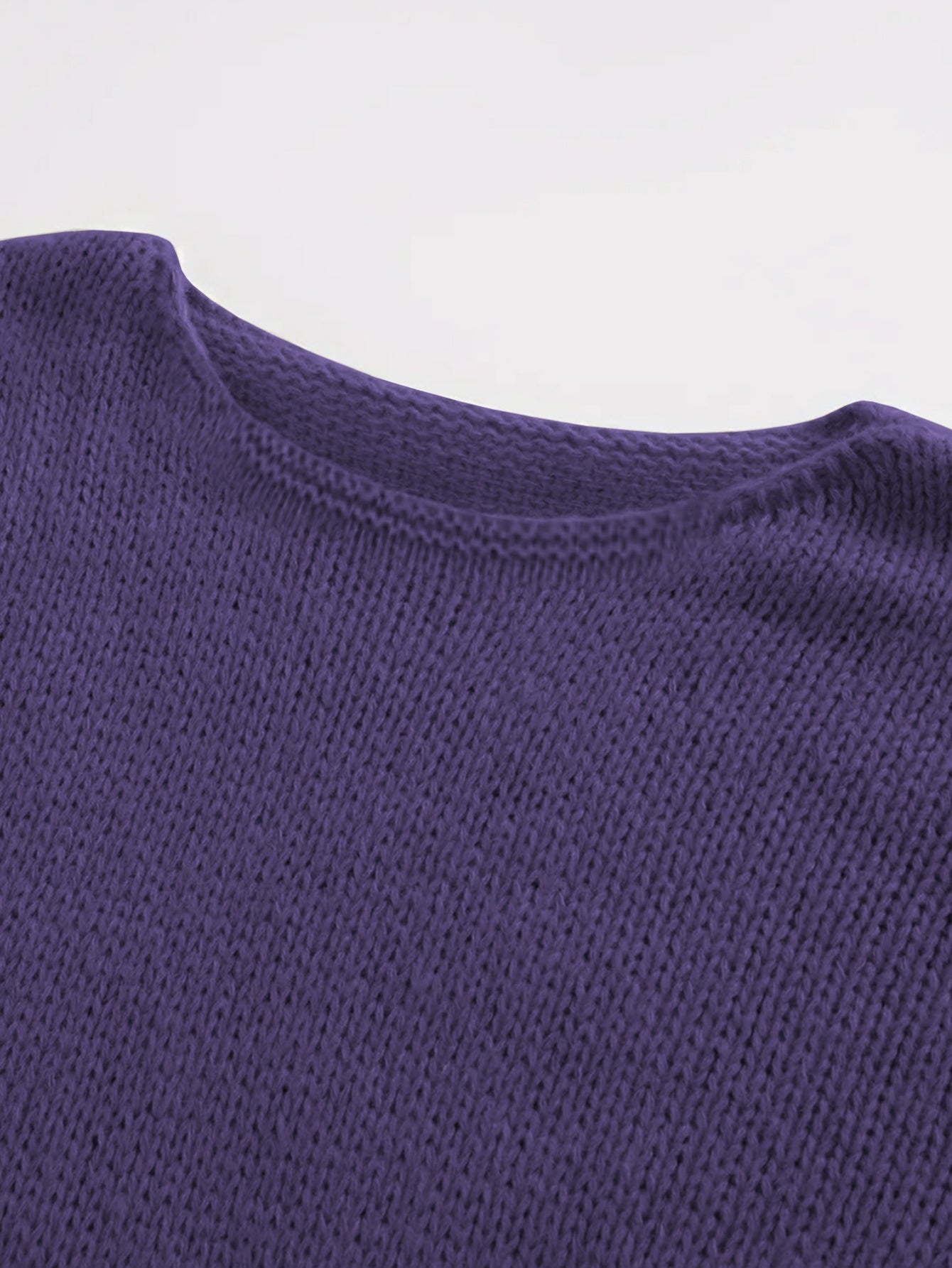 Plus Size - Plus Size Elegant Cuff Lapel Sweater-Soft Fabric, Simple Three-dimensional Color Design, Ideal For Autumn And Winter Casual Wear, Women'S Long Sleeve Sweater, Elegant Style