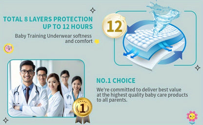 Baby Pull-Up Diapers - 64-68 Count