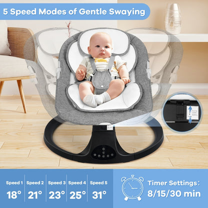 Baby Swing - Different Swinging Speeds Lullaby