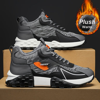 Men's Snow Boots - Non-Slip Sole & Warm Lining