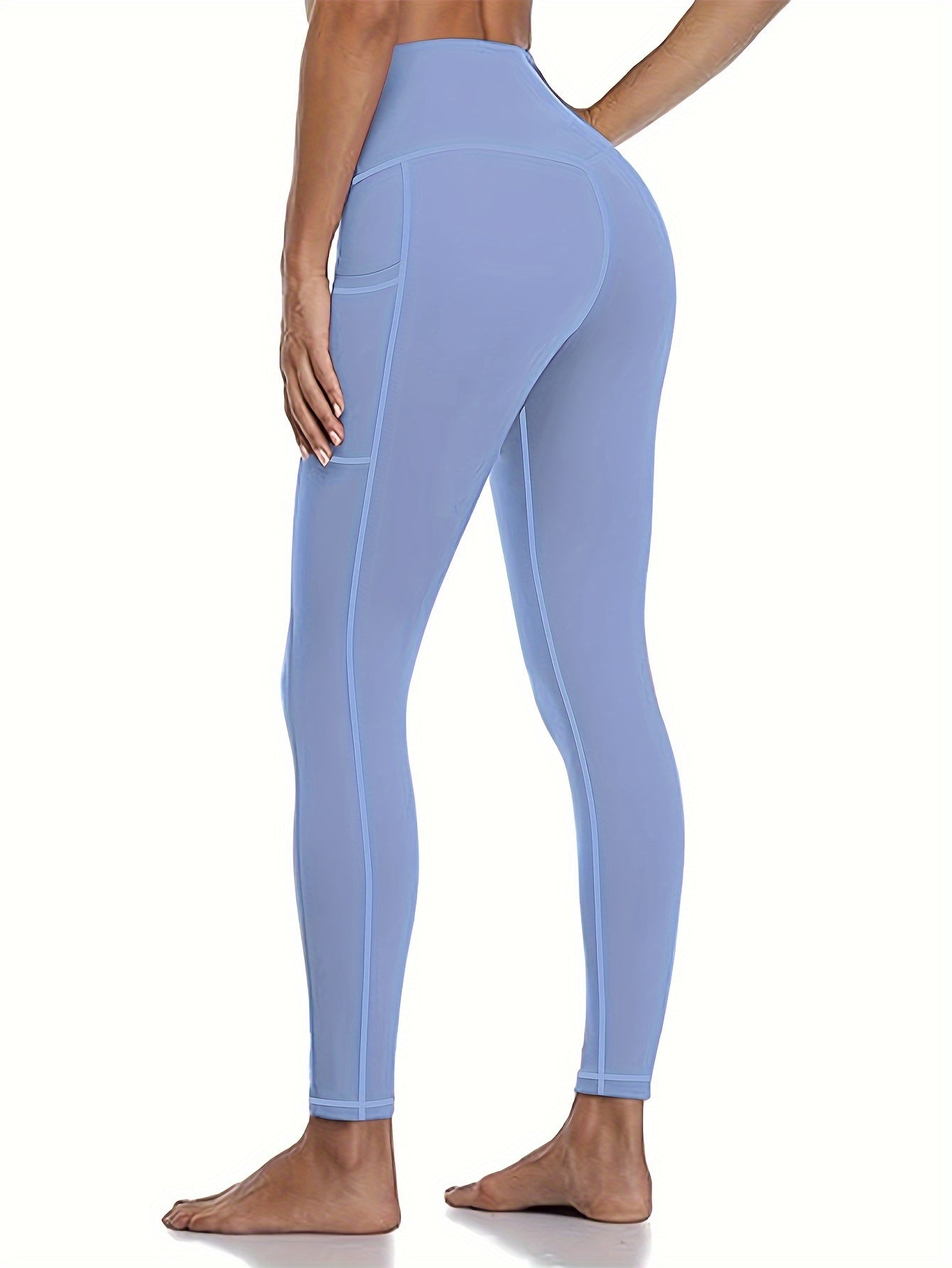 Five-piece Tracksuit Leggings for Women, Nine-point Printed Yoga Pants for Women, And Fitness Running Compression Pants for Women