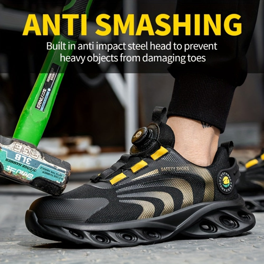 Men's Work & Safety Shoes - Steel Toe Protection & Puncture Resistant 420517