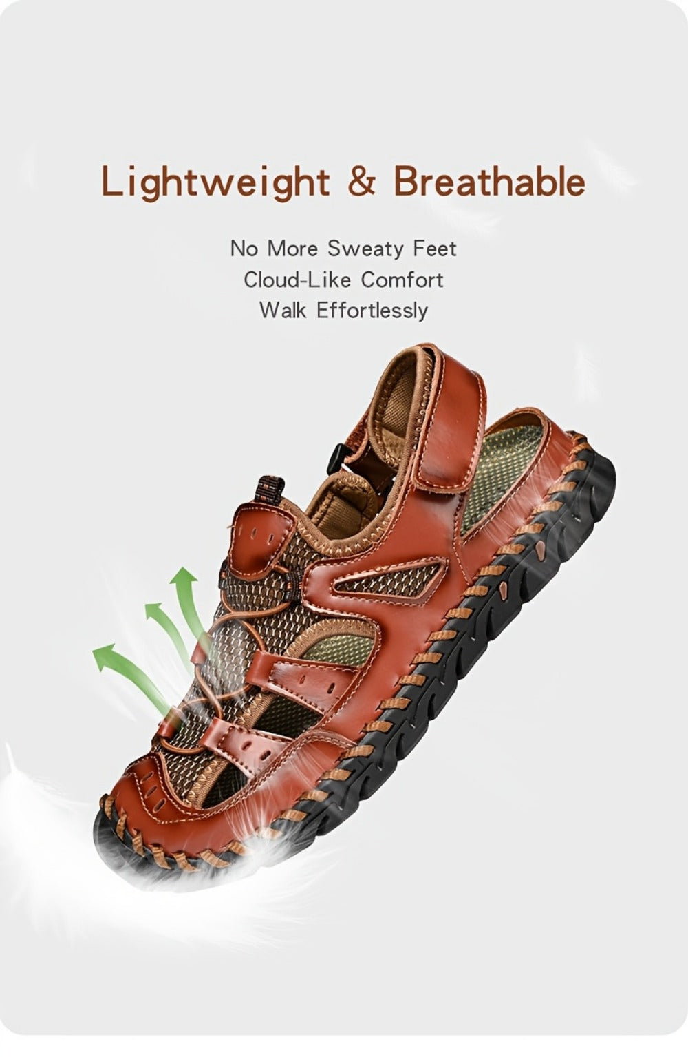 Men's Sport Sandals - Lightweight Design