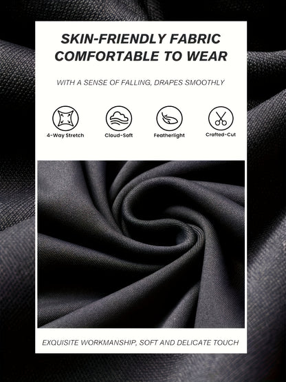 Women'S Soft Stretchy Flared Pants, High Waisted Yoga Pants for Workout & Daily Wear, Tummy Control Bootcut Leggings with Pocket, Sexy Slim Fit Casual Trousers