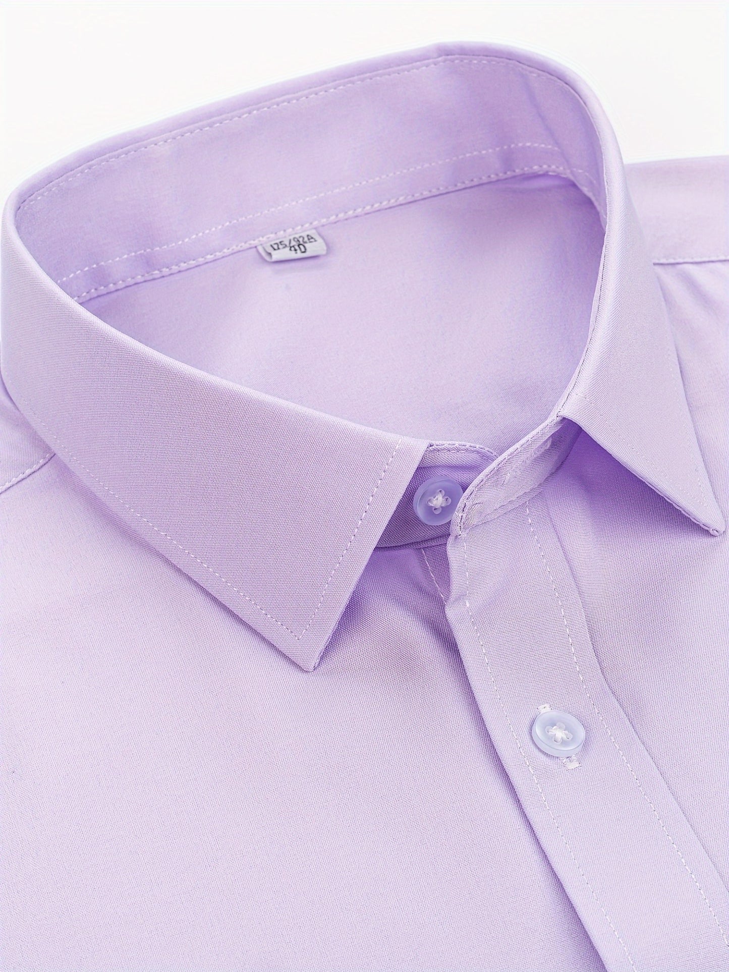 3pcs Men'S Stretch Long Sleeve Business Casual Dress Shirts