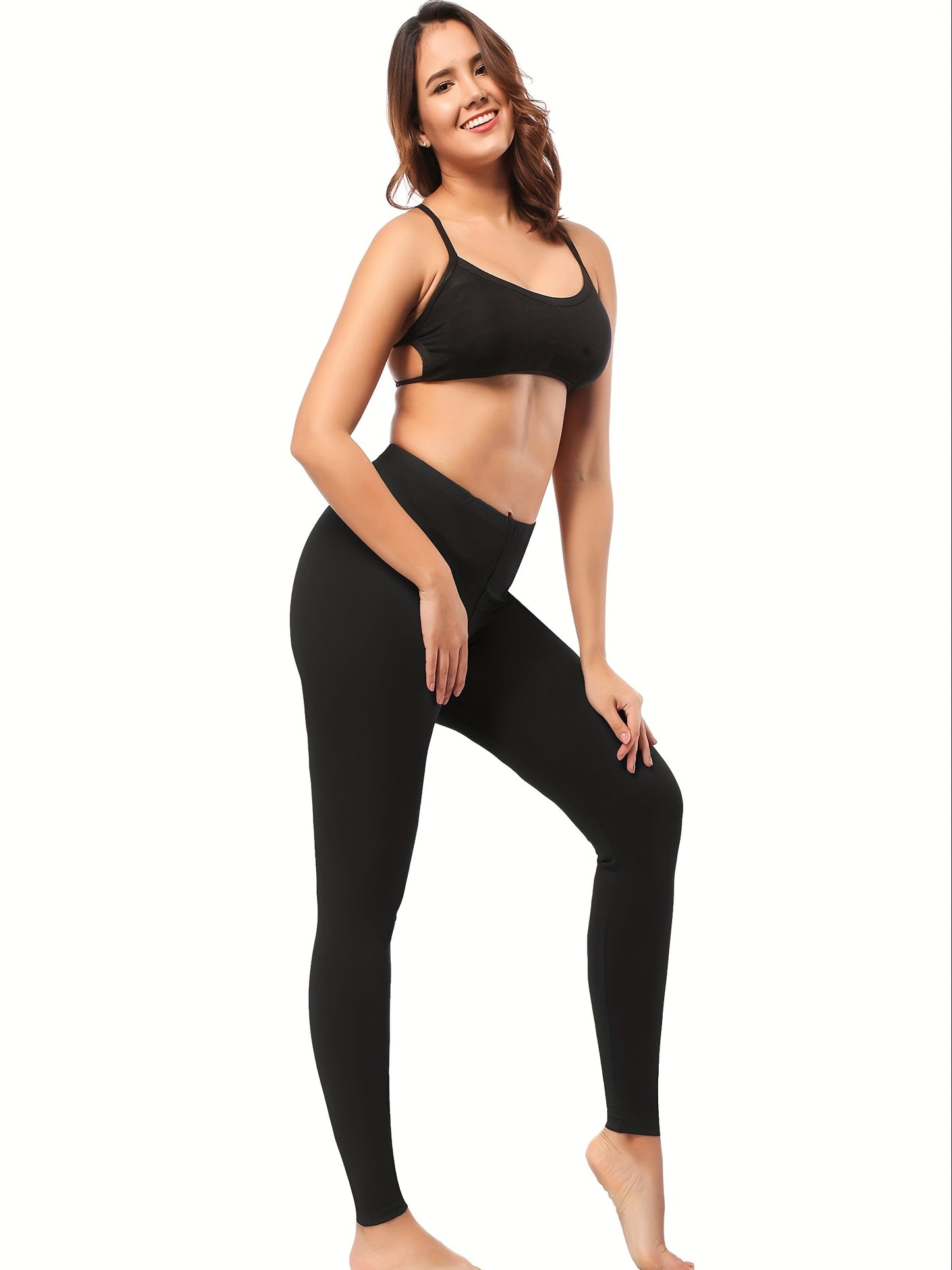 Women's Mixed colors Polyester Leggings - product view 5