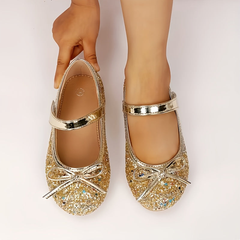Girls' Easy And Fashionable Ballet-Style Soft-Soled Mary Jane Flats in Seven Colors, Suitable for Performance, Daily Wear And Casual Occasions